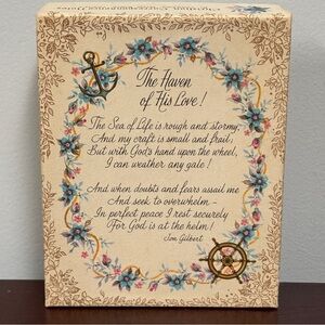 Beautiful 1960s Litho Emboss Christian Correspondence Cards Poems & Bible Verses